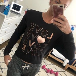 Spiritual Gangster Love crew neck